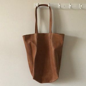 Baggu leather tote bag (discontinued)